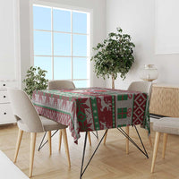 Africa Christmas Black Santa Fist Tablecloth All Power to the People - Wonder Print Shop