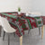 Africa Christmas Black Santa Fist Tablecloth All Power to the People - Wonder Print Shop