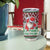 Africa Christmas Black Santa Fist Tumbler Cup All Power to the People - Wonder Print Shop