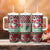 Africa Christmas Black Santa Fist Tumbler With Handle All Power to the People - Wonder Print Shop