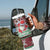Africa Christmas Black Santa Fist Tumbler With Handle All Power to the People - Wonder Print Shop