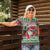 Africa Christmas Black Santa Fist Women Polo Shirt All Power to the People - Wonder Print Shop