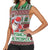 Africa Christmas Black Santa Fist Women Sleeveless Polo Shirt All Power to the People - Wonder Print Shop