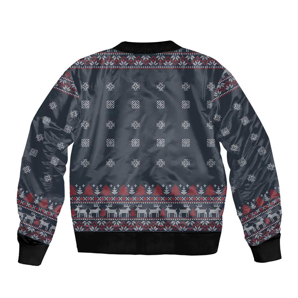 I Want A Hippopotamus Christmas Bomber Jacket - Wonder Print Shop