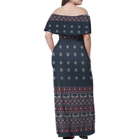 I Want A Hippopotamus Christmas Family Matching Off Shoulder Maxi Dress and Hawaiian Shirt - Wonder Print Shop