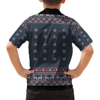 I Want A Hippopotamus Christmas Family Matching Short Sleeve Bodycon Dress and Hawaiian Shirt - Wonder Print Shop