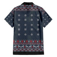 I Want A Hippopotamus Christmas Family Matching Short Sleeve Bodycon Dress and Hawaiian Shirt - Wonder Print Shop