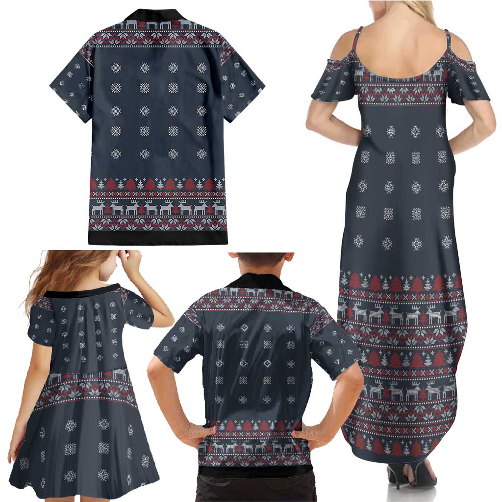 I Want A Hippopotamus Christmas Family Matching Summer Maxi Dress and Hawaiian Shirt - Wonder Print Shop