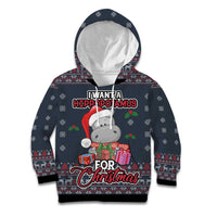 I Want A Hippopotamus Christmas Kid Hoodie - Wonder Print Shop