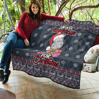 I Want A Hippopotamus Christmas Quilt - Wonder Print Shop