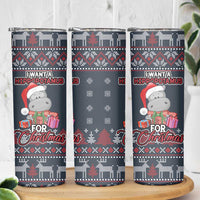 I Want A Hippopotamus Christmas Skinny Tumbler - Wonder Print Shop