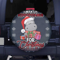 I Want A Hippopotamus Christmas Spare Tire Cover - Wonder Print Shop