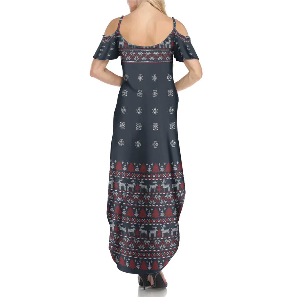 I Want A Hippopotamus Christmas Summer Maxi Dress - Wonder Print Shop