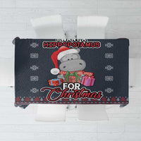 I Want A Hippopotamus Christmas Tablecloth - Wonder Print Shop