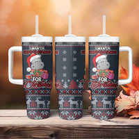 I Want A Hippopotamus Christmas Tumbler With Handle - Wonder Print Shop
