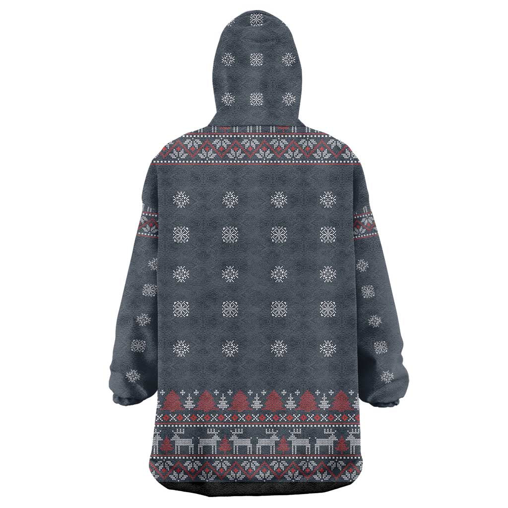 I Want A Hippopotamus Christmas Wearable Blanket Hoodie - Wonder Print Shop