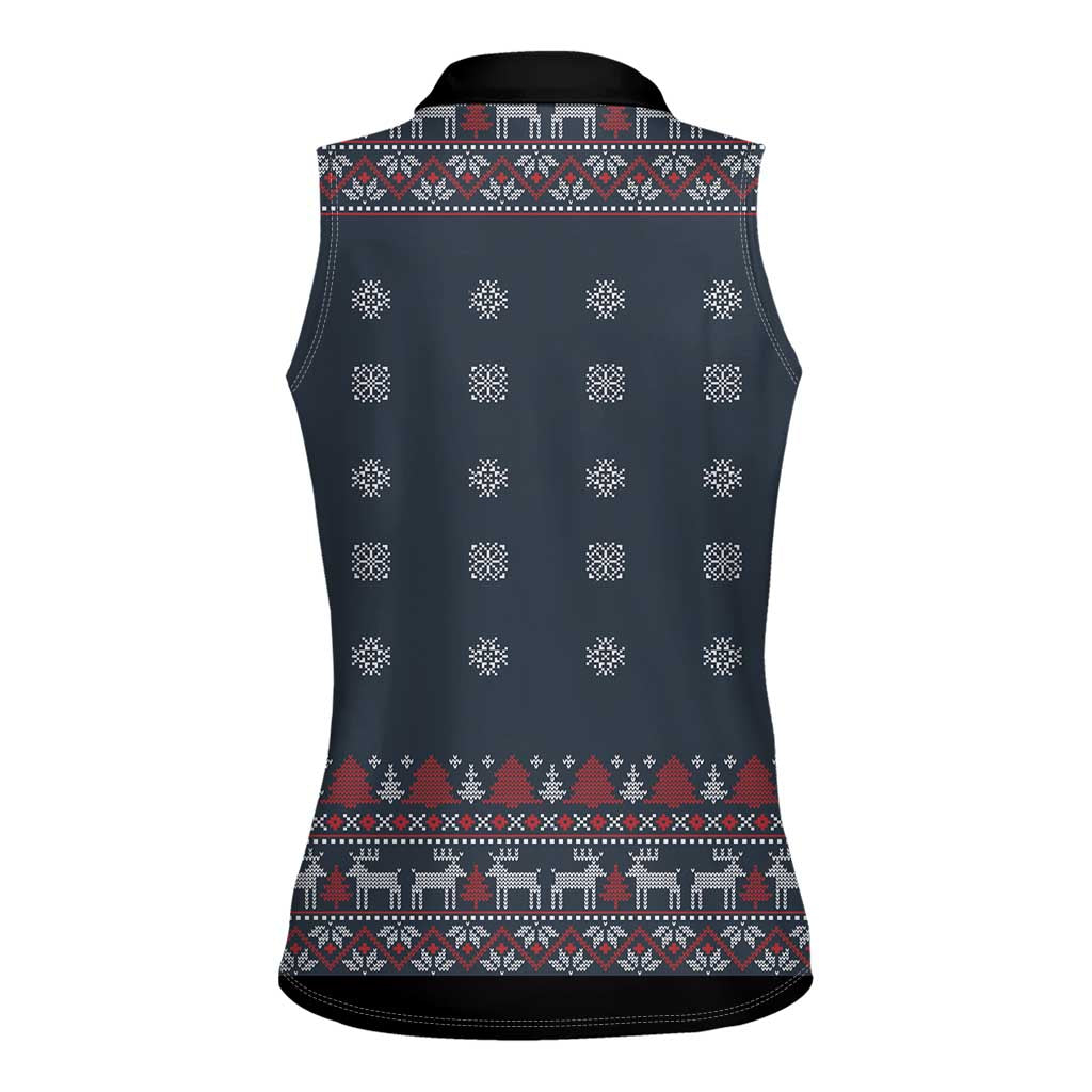 I Want A Hippopotamus Christmas Women Sleeveless Polo Shirt - Wonder Print Shop