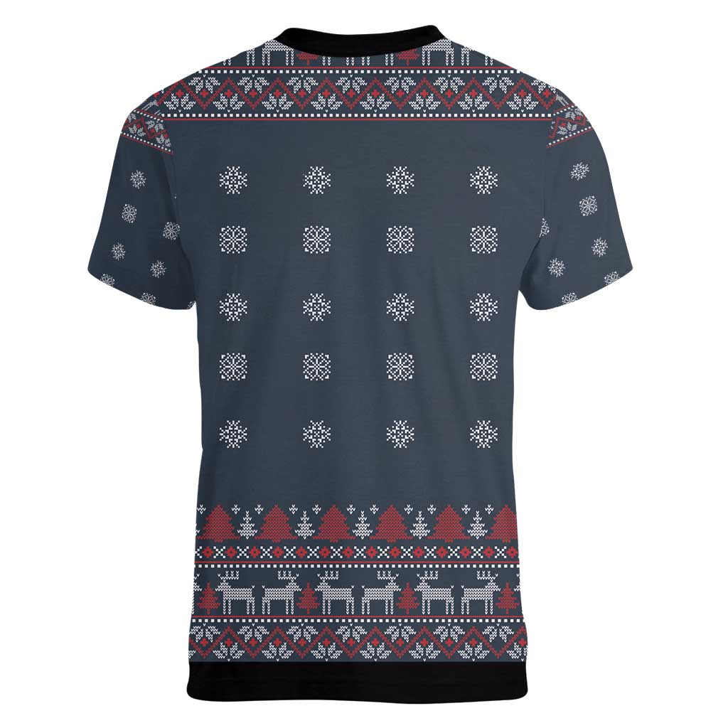 I Want A Hippopotamus Christmas Women V-Neck T-Shirt - Wonder Print Shop