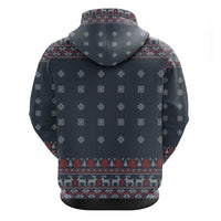 I Want A Hippopotamus Christmas Zip Hoodie - Wonder Print Shop
