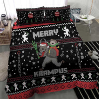 Merry Krampus Bedding Set Christmas Gifts - Wonder Print Shop