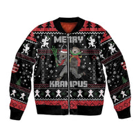 Merry Krampus Bomber Jacket Christmas Gifts - Wonder Print Shop