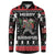 Merry Krampus Button Sweatshirt Christmas Gifts - Wonder Print Shop