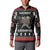 Merry Krampus Button Sweatshirt Christmas Gifts - Wonder Print Shop