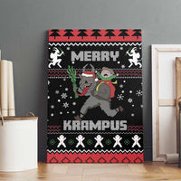 Merry Krampus Canvas Wall Art Christmas Gifts - Wonder Print Shop