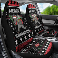 Merry Krampus Car Seat Cover Christmas Gifts - Wonder Print Shop