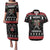 Merry Krampus Couples Matching Puletasi and Hawaiian Shirt Christmas Gifts - Wonder Print Shop