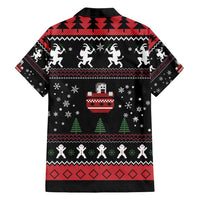 Merry Krampus Family Matching Long Sleeve Bodycon Dress and Hawaiian Shirt Christmas Gifts - Wonder Print Shop