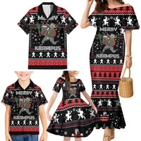 Merry Krampus Family Matching Mermaid Dress and Hawaiian Shirt Christmas Gifts - Wonder Print Shop