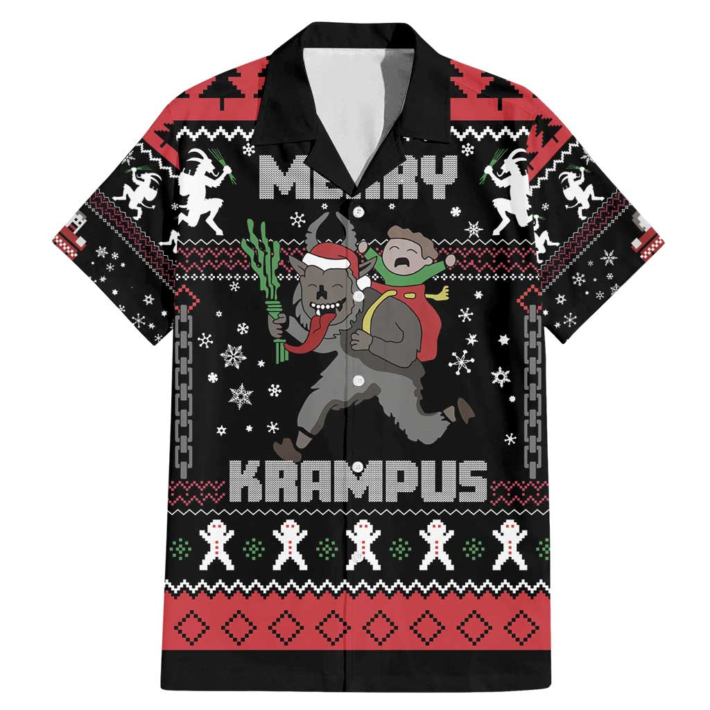 Merry Krampus Family Matching Mermaid Dress and Hawaiian Shirt Christmas Gifts - Wonder Print Shop