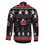 Merry Krampus Family Matching Off The Shoulder Long Sleeve Dress and Hawaiian Shirt Christmas Gifts - Wonder Print Shop