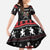 Merry Krampus Family Matching Short Sleeve Bodycon Dress and Hawaiian Shirt Christmas Gifts - Wonder Print Shop