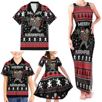 Merry Krampus Family Matching Tank Maxi Dress and Hawaiian Shirt Christmas Gifts - Wonder Print Shop