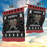 Merry Krampus Garden Flag Christmas Gifts - Wonder Print Shop