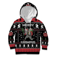 Merry Krampus Kid Hoodie Christmas Gifts - Wonder Print Shop