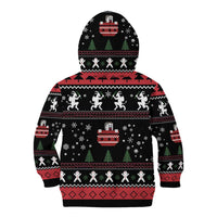 Merry Krampus Kid Hoodie Christmas Gifts - Wonder Print Shop