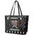 Merry Krampus Leather Tote Bag Christmas Gifts - Wonder Print Shop