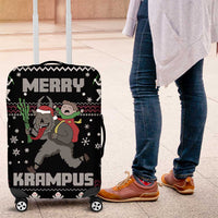 Merry Krampus Luggage Cover Christmas Gifts - Wonder Print Shop