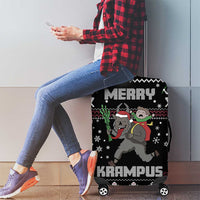 Merry Krampus Luggage Cover Christmas Gifts - Wonder Print Shop