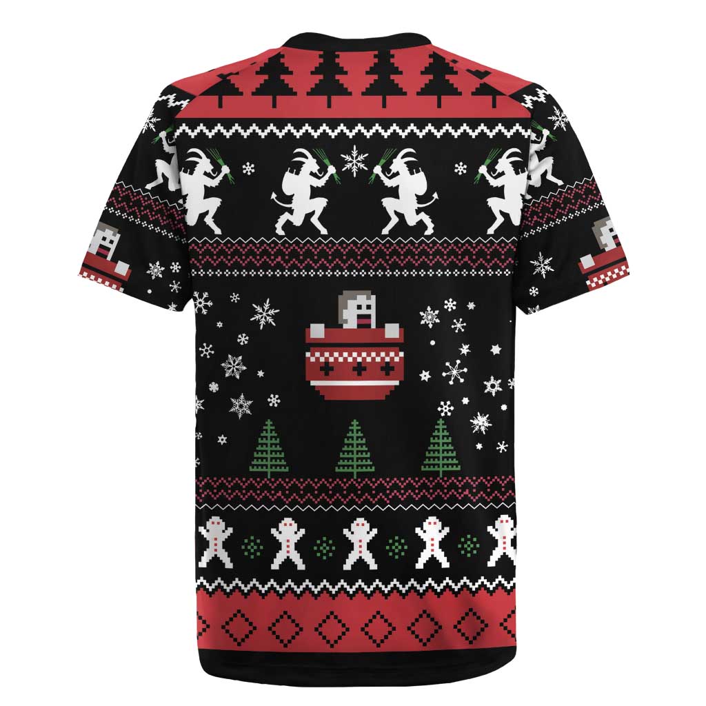 Merry Krampus Rugby Jersey Christmas Gifts - Wonder Print Shop