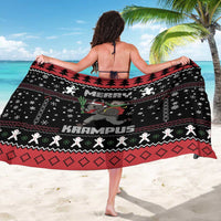 Merry Krampus Sarong Christmas Gifts - Wonder Print Shop