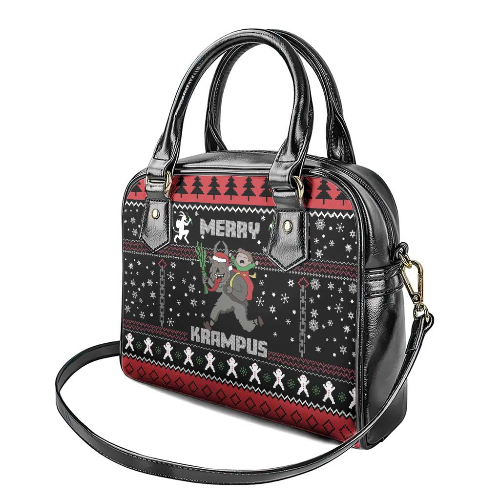 Merry Krampus Shoulder Handbag Christmas Gifts