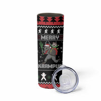 Merry Krampus Skinny Tumbler Christmas Gifts - Wonder Print Shop