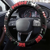 Merry Krampus Steering Wheel Cover Christmas Gifts - Wonder Print Shop