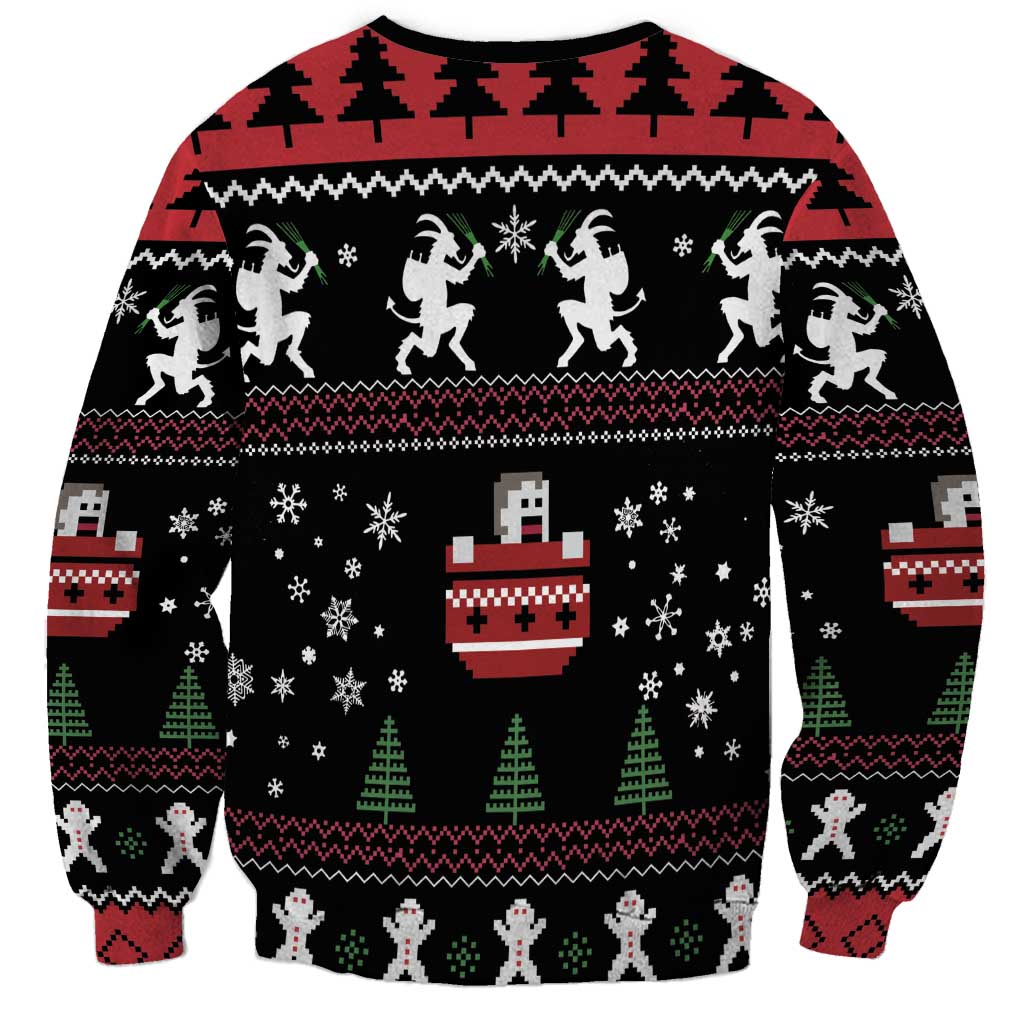 Merry Krampus Sweatshirt Christmas Gifts - Wonder Print Shop