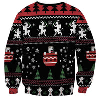 Merry Krampus Sweatshirt Christmas Gifts - Wonder Print Shop
