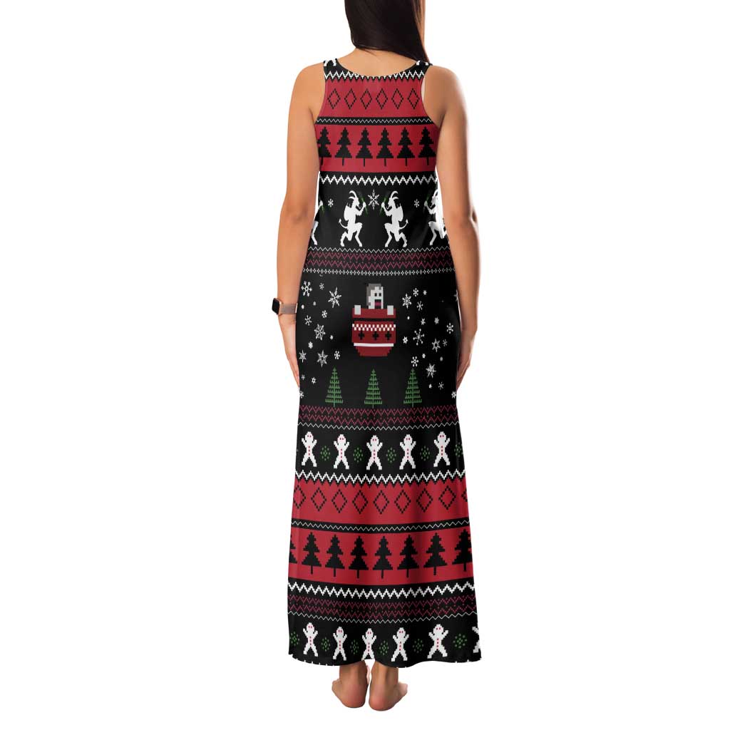 Merry Krampus Tank Maxi Dress Christmas Gifts - Wonder Print Shop